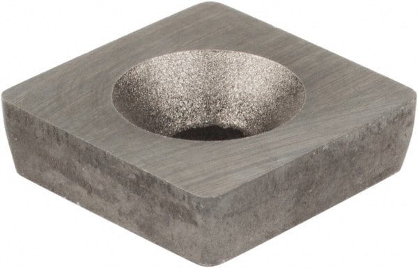 Hertel - 1/2" Inscribed Circle, Round External Turning Shim for Indexables - 1/8" Thick, SM Shim Style, Negative Rake, Neutral Cut - Exact Tooling