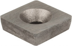 Hertel - 1/2" Inscribed Circle, Round External Turning Shim for Indexables - 1/8" Thick, SM Shim Style, Negative Rake, Neutral Cut - Exact Tooling