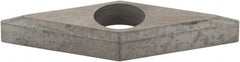 Hertel - 3/8" Inscribed Circle, Diamond (Shape) External Turning Shim for Indexables - 1/8" Thick, SKVN Shim Style, Negative Rake, Neutral Cut - Exact Tooling