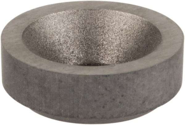 Hertel - 3/8" Inscribed Circle, Round External Turning Shim for Indexables - 1/8" Thick, SM Shim Style, Negative Rake, Neutral Cut - Exact Tooling