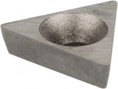 Hertel - 3/8" Inscribed Circle, Round External Turning Shim for Indexables - 1/8" Thick, SM Shim Style, Negative Rake, Neutral Cut - Exact Tooling