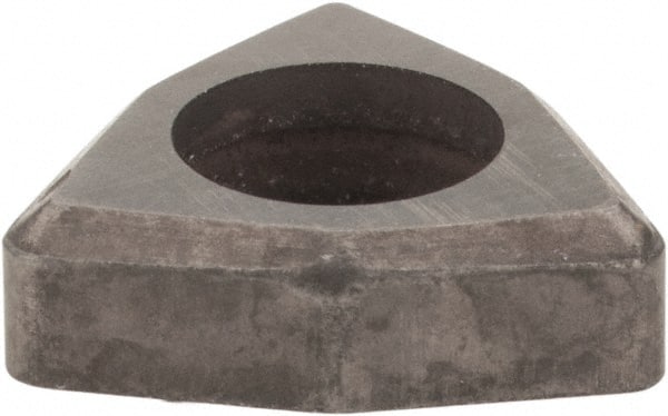 Hertel - 3/8" Inscribed Circle, Trigon External Turning Shim for Indexables - 1/8" Thick, IWSN Shim Style, Negative Rake, Neutral Cut - Exact Tooling