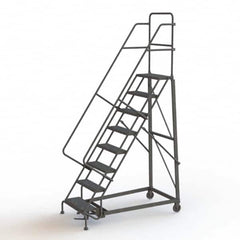 TRI-ARC - Rolling & Wall Mounted Ladders & Platforms Type: Rolling Warehouse Ladder Style: Rolling Safety Ladder - Exact Tooling