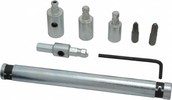 Elco - 10 Piece Anchor Installation Tool Kit - For Use with Concrete Screws - Exact Tooling