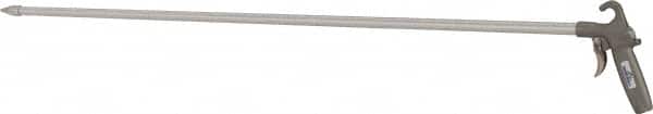 Guardair - 120 Max psi Whisper Jet Pistol Grip Blow Gun - 1/4 NPT, 48" Tube Length, Aluminum - Exact Tooling