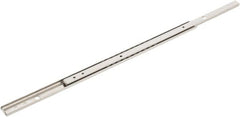 Sugatsune - 13-51/64" Slide Length, 8-53/64" Travel Length, Stainless Steel Ball Bearing Slide - 66 Lb Capacity at Full Extension - Exact Tooling