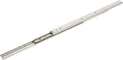 Sugatsune - 11-53/64" Slide Length, 12-31/32" Travel Length, Stainless Steel Ball Bearing Slide - 66 Lb Capacity at Full Extension - Exact Tooling