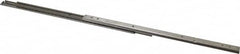 Sugatsune - 13-51/64" Slide Length, 14-35/64" Travel Length, Stainless Steel Ball Bearing Slide - 66 Lb Capacity at Full Extension - Exact Tooling