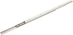 Sugatsune - 15-49/64" Slide Length, 16-29/32" Travel Length, Stainless Steel Ball Bearing Slide - 66 Lb Capacity at Full Extension - Exact Tooling