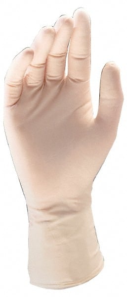 CleanTeam - Size S, 5 mil, Cleanroom Grade, Powder Free Nitrile Disposable Gloves - Exact Tooling