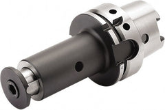 Seco - Slotting Cutter Adapter - Taper Shank, HSK63A Taper, For 27mm Cutter Hole Diam - Exact Tooling