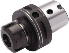 Seco - 0.02" to 0.394" Capacity, 1.772" Projection, Modular Connection, ER16 Collet Chuck - 0.0004" TIR, Through-Spindle - Exact Tooling
