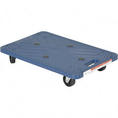 Vestil - 220 Lb Capacity Plastic Dolly - 24" Long x 16" Wide - Exact Tooling