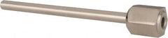 Tru-Maxx - 4" Length Flap Wheel Adapter - 5/8" Shank Length" x 1/4" Shank Diam, 1/4-20 Thread - Exact Tooling