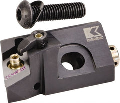 Kennametal - Series Kenloc, Right Hand, MDQN Toolholder Compatibility, DN.. Insert Compatibility, Indexable Turning Cartridge - Pin & Clamp Holding Method, 70mm OAL x 18mm OAW x 24.75mm OAH - Exact Tooling
