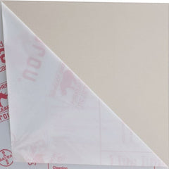 Made in USA - 1/4" Thick x 2' Wide x 4' Long, Polycarbonate Sheet - Gray, Rockwell R-118 Hardness, ±10% Tolerance - Exact Tooling