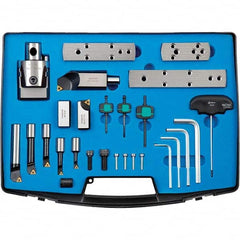 Techniks - Boring Head Sets Type: Triangular Boring Tool Kit Actuation Type: Manual - Exact Tooling