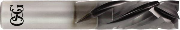 OSG - 1/8" Diam, 3/8" LOC, End Mill End, Solid Carbide Diamond Pattern Router Bit - 1-1/2" OAL, 1/8" Shank Diam - Exact Tooling