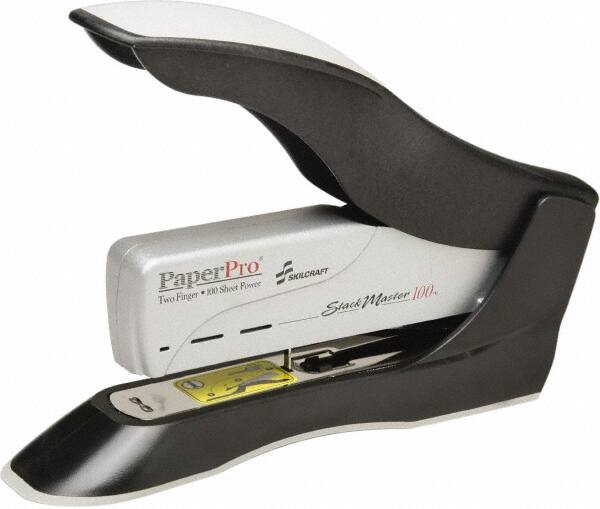 Ability One - 100 Sheet Desktop Stapler - Black/Gray/Red - Exact Tooling