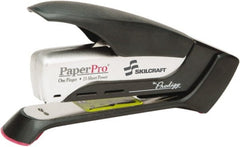 Ability One - 25 Sheet Desktop Stapler - Black & Silver - Exact Tooling