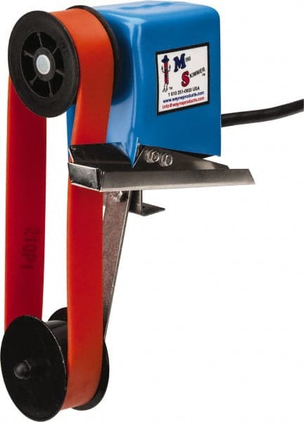 Mini-Skimmer - 5" Reach, 0.25 GPH Oil Removal Capacity, 115 Max Volt Rating, Belt Oil Skimmer - 40 to 125°F - Exact Tooling