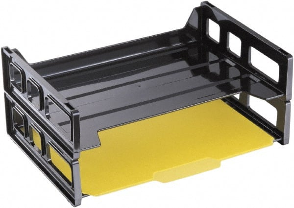 UNIVERSAL - Black Document Organizer - Plastic - Exact Tooling