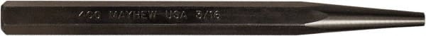 Mayhew - 3/16" Starter Punch - 5" OAL, Alloy Steel - Exact Tooling