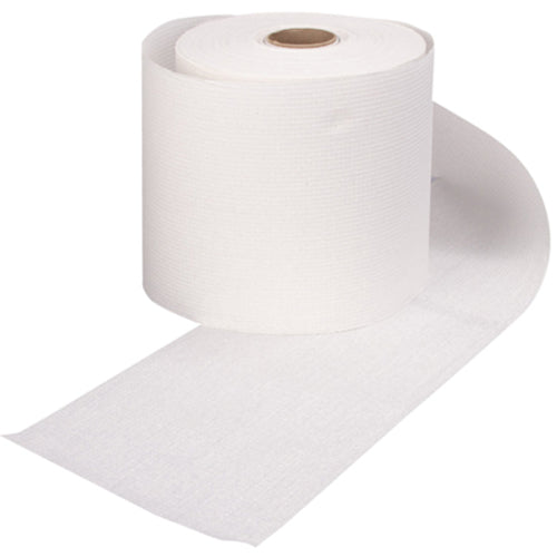 CASE OF 6 ROLLS Hardwound Roll Towel Towel White - Exact Tooling