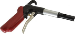 Value Collection - 120 Max psi High Power Venturi Nozzle Heavy Duty High Force Blow Gun - 1/4 NPT Inlet, 4" Tube Length, Aluminum - Exact Tooling