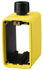 Cooper Wiring Devices - 1 Gang, Thermoplastic Rectangle Portable Outlet Box - 6-1/2" Overall Height x 4-1/4" Overall Width x 2-5/8" Overall Depth, Weather Resistant - Exact Tooling