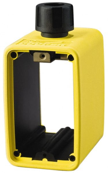 Cooper Wiring Devices - 1 Gang, Thermoplastic Rectangle Portable Outlet Box - 6-1/2" Overall Height x 4-1/4" Overall Width x 2-5/8" Overall Depth, Weather Resistant - Exact Tooling
