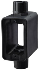 Cooper Wiring Devices - 1 Gang, Thermoplastic Rectangle Portable Outlet Box - 6-1/2" Overall Height x 4-1/4" Overall Width x 2-5/8" Overall Depth, Weather Resistant - Exact Tooling