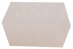 Made in USA - 1/2" Inlet, 3/8" Outlet Manifold - 2-3/4" Long x 1-1/2" Wide x 1-1/2" High, 0.2" Mount Hole, 2 Inlet Ports, 2 Outlet Ports - Exact Tooling