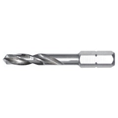 Stubby High Speed Drill Bit 1/4″ Drive 5/32″ × 1.73″ Oal - Exact Tooling