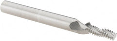 Scientific Cutting Tools - M6x1.00 Metric Coarse, 0.17" Cutting Diam, 3 Flute, Solid Carbide Helical Flute Thread Mill - Internal/External Thread, 0.528" LOC, 2-1/2" OAL, 1/4" Shank Diam - Exact Tooling