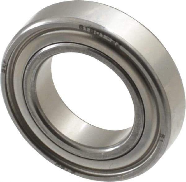 SKF - 12mm Bore Diam, 21mm OD, Double Shield Thin Section Radial Ball Bearing - 5mm Wide, 1 Row, Round Bore, 151 Lb Static Capacity, 321 Lb Dynamic Capacity - Exact Tooling