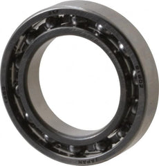 SKF - 15mm Bore Diam, 24mm OD, Open Thin Section Radial Ball Bearing - 5mm Wide, 1 Row, Round Bore, 180 Lb Static Capacity, 351 Lb Dynamic Capacity - Exact Tooling