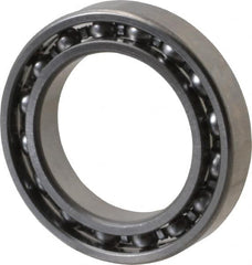 SKF - 17mm Bore Diam, 26mm OD, Open Thin Section Radial Ball Bearing - 5mm Wide, 1 Row, Round Bore, 209 Lb Static Capacity, 378 Lb Dynamic Capacity - Exact Tooling