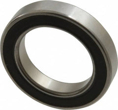 SKF - 17mm Bore Diam, 26mm OD, Double Seal Thin Section Radial Ball Bearing - 5mm Wide, 1 Row, Round Bore, 209 Lb Static Capacity, 378 Lb Dynamic Capacity - Exact Tooling
