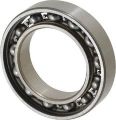 SKF - 20mm Bore Diam, 32mm OD, Open Thin Section Radial Ball Bearing - 7mm Wide, 1 Row, Round Bore, 337 Lb Static Capacity, 607 Lb Dynamic Capacity - Exact Tooling