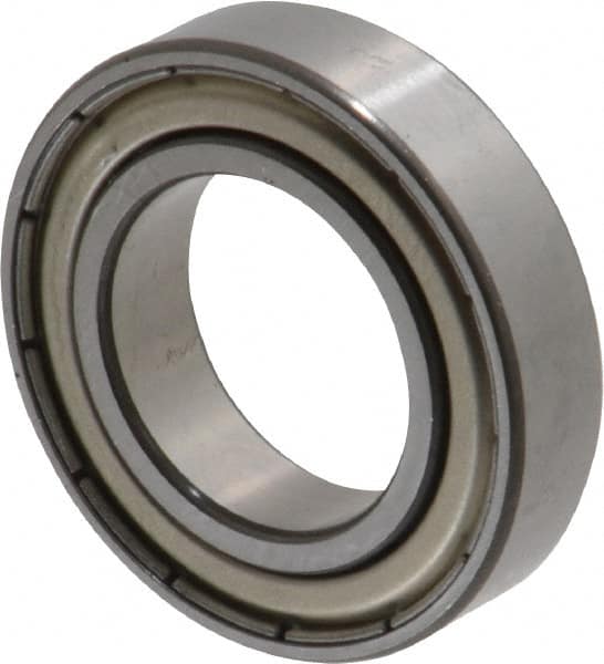 SKF - 17mm Bore Diam, 30mm OD, Double Shield Thin Section Radial Ball Bearing - 7mm Wide, 1 Row, Round Bore, 522 Lb Static Capacity, 980 Lb Dynamic Capacity - Exact Tooling