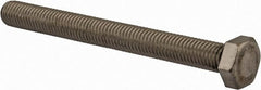 Value Collection - M12x1.75mm Metric Coarse, 120mm Length Under Head Hex Head Cap Screw - Fully Threaded, Grade 18-8 & Austenitic A2 Stainless Steel, Uncoated, 19mm Hex - Exact Tooling