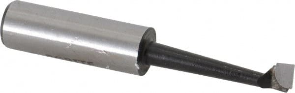 Borite - 5/16" Min Bore Diam, 1-1/2" Max Bore Depth, 1/2 Shank Diam, Boring Bar - Right Hand Cut, Carbide-Tipped, Black Oxide Finish - Exact Tooling