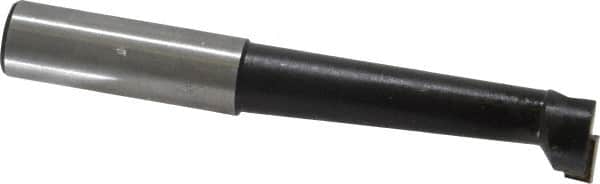 Borite - 9/16" Min Bore Diam, 2-1/4" Max Bore Depth, 1/2 Shank Diam, Boring Bar - Right Hand Cut, Carbide-Tipped, Black Oxide Finish - Exact Tooling