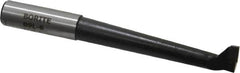 Borite - 9/16" Min Bore Diam, 3" Max Bore Depth, 1/2 Shank Diam, Boring Bar - Right Hand Cut, Carbide-Tipped, Black Oxide Finish - Exact Tooling