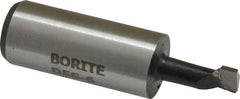 Borite - 5/16" Min Bore Diam, 3/4" Max Bore Depth, 5/8 Shank Diam, Boring Bar - Right Hand Cut, Carbide-Tipped, Black Oxide Finish - Exact Tooling