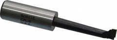 Borite - 7/16" Min Bore Diam, 2-1/4" Max Bore Depth, 3/4 Shank Diam, Boring Bar - Right Hand Cut, Carbide-Tipped, Black Oxide Finish - Exact Tooling