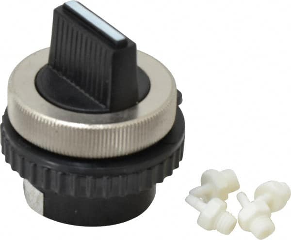 Norgren - 10-32 UNF Selector Valve - 3-Way, 3 Position, 0.03 CV Rate & Rotary Switch Detented - Exact Tooling