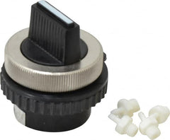 Norgren - 10-32 UNF Selector Valve - 3-Way, 3 Position, 0.03 CV Rate & Rotary Switch Detented - Exact Tooling