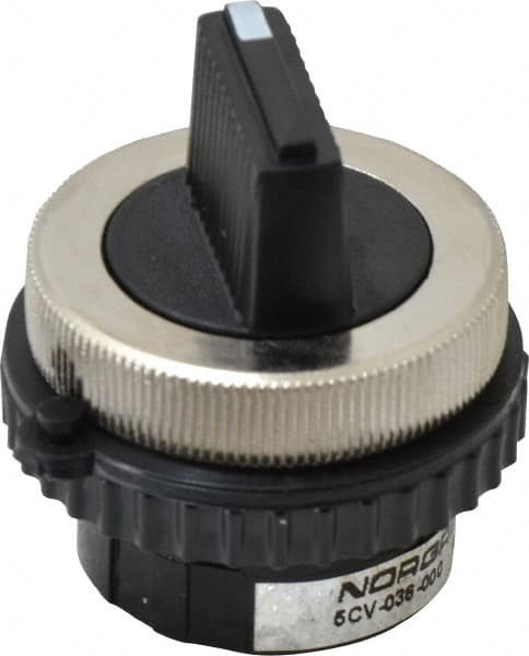 Norgren - 10-32 UNF Selector Valve - 3-Way, 6 Position, 0.03 CV Rate & Rotary Switch Detented - Exact Tooling